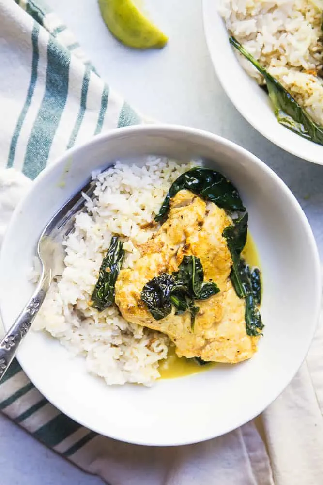 Quick Thai Fish Curry