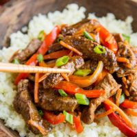 Delicious healthier Szechuan Beef tastes authentic and is fun to make! Challenge your sense of culinary adventure with this complexly flavored dish.