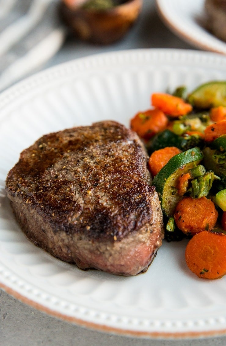 Easy Filet Mignon Recipe with everything you need to know about cooking the perfect steak