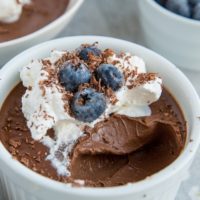 Keto Pots de Crème - a 3-ingredient dairy-free pot de creme recipe that is sugar-free and keto friendly