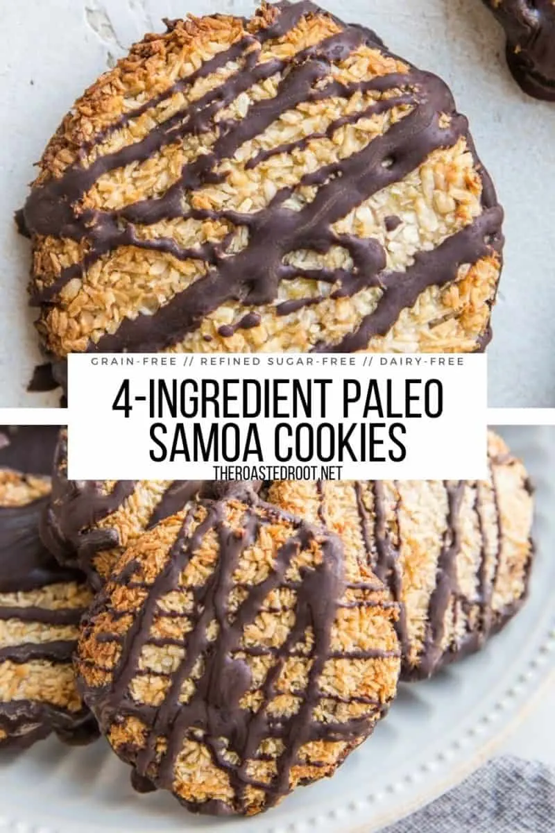 20 Ingredient Healthy Samoa Cookies Paleo   The Roasted Root
