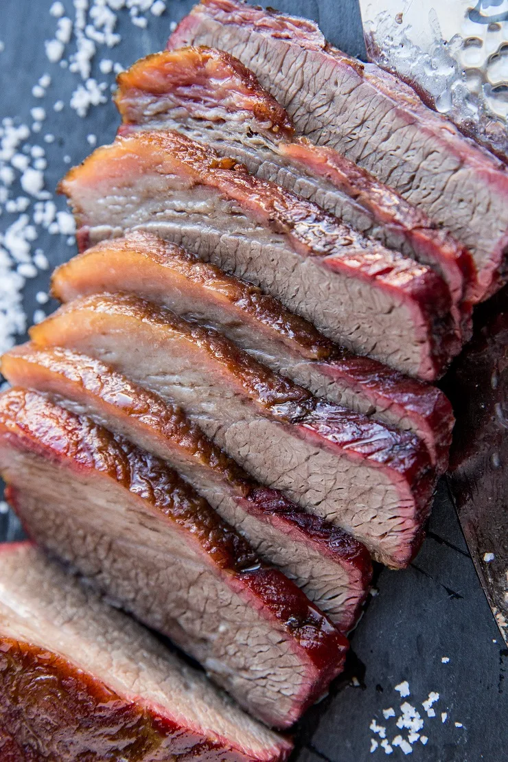 The BEST Smoked Brisket - an easy recipe for smoked brisket for the most amazingly tender and flavorful result