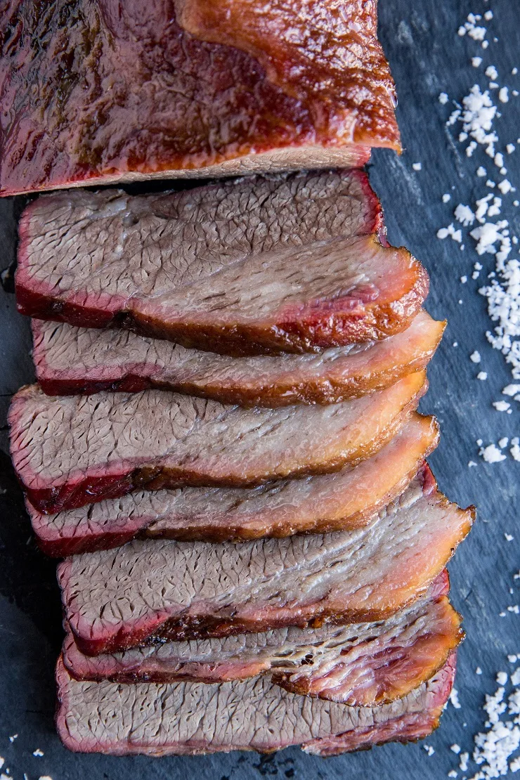 How to Make Smoked Brisket - an easy method for making smoked brisket that results in the most amazingly tender meat