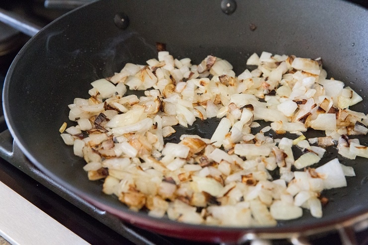 Sauté the onions