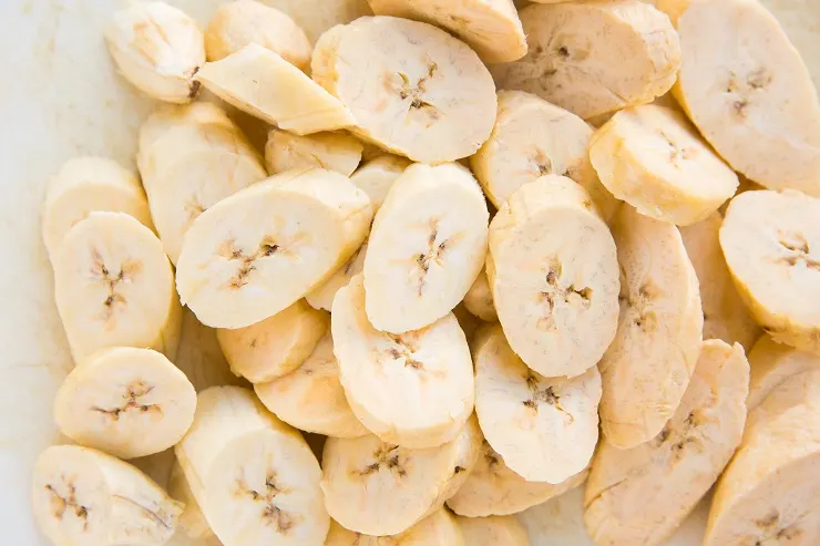How to cut plantains for fried plantains
