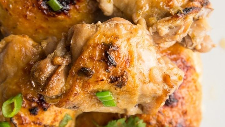Instant Pot Jamaican Jerk Chicken - incredibly flavorful and tender jerk chicken recipe made easily in the Instant Pot or pressure cooker