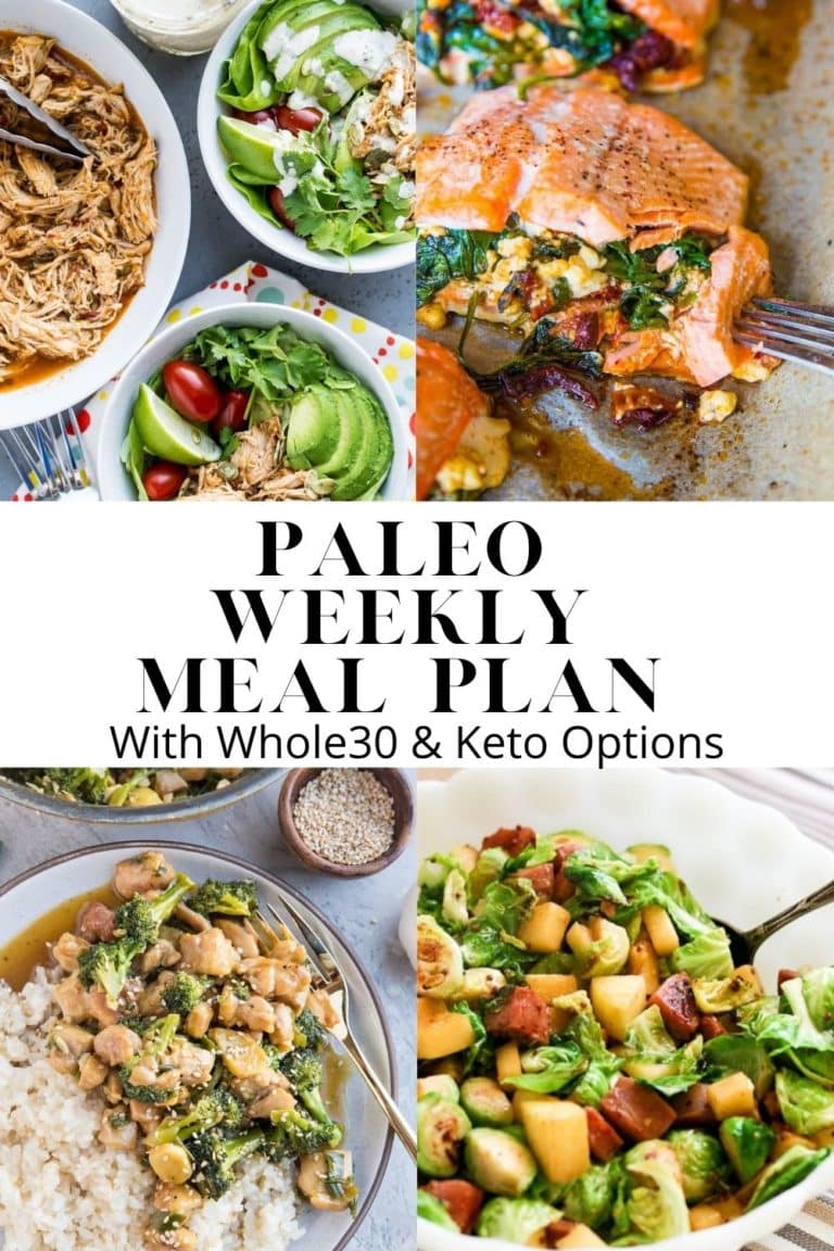 Paleo Weekly Meal Plan - Week 9 - The Roasted Root