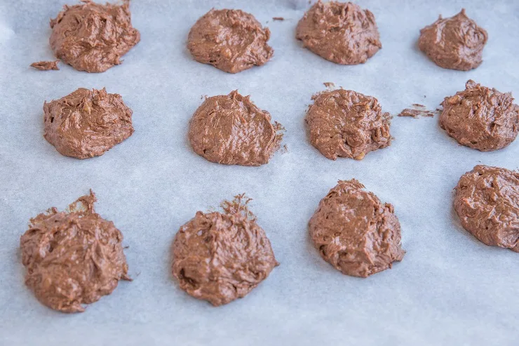 Vegan Chocolate Cookies made with 3 ingredients