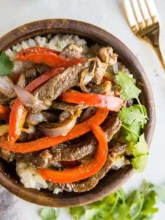 20-Minute Teriyaki Steak - a quick and easy recipe for teriyaki steak that is soy-free, refined sugar-free, and paleo-friendly