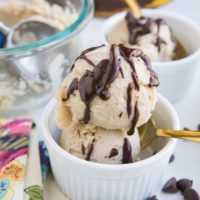 Banana Nice Cream made with ONE ingredient! Paleo, vegan, absolutely delicious and guilt-free!