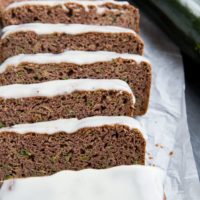 Keto Zucchini Bread made with coconut flour or almond flour. Two versions of low-carb zucchini bread right here!