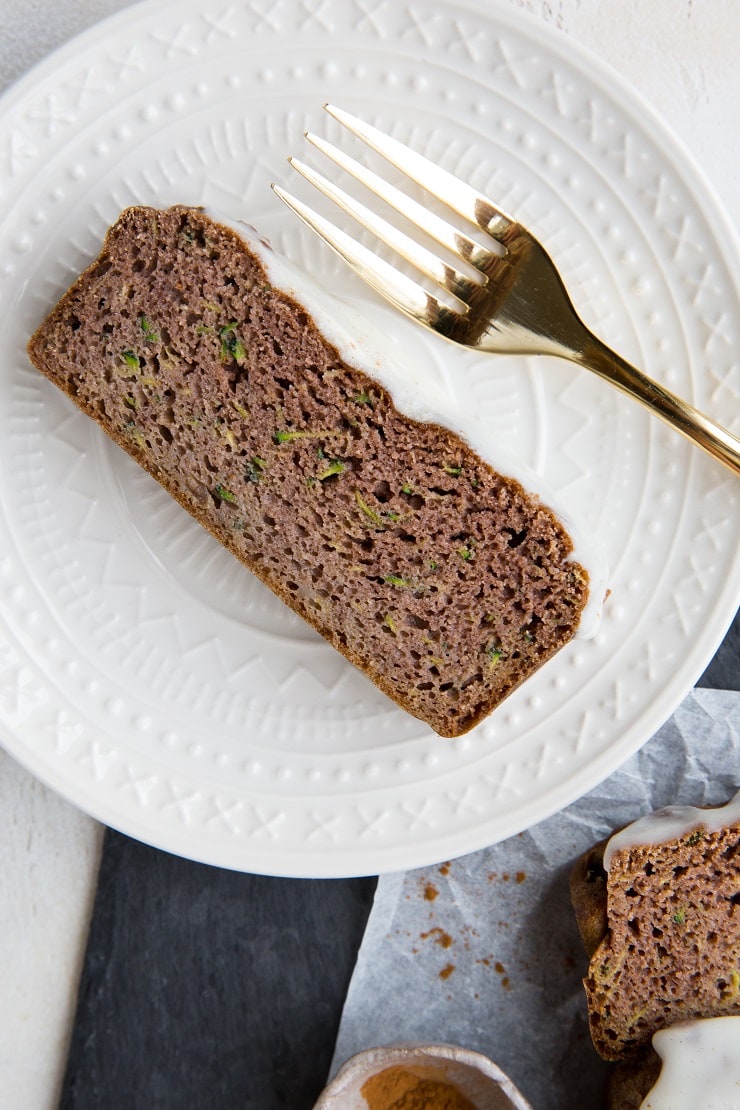 Keto Zucchini Bread Recipe made with coconut flour