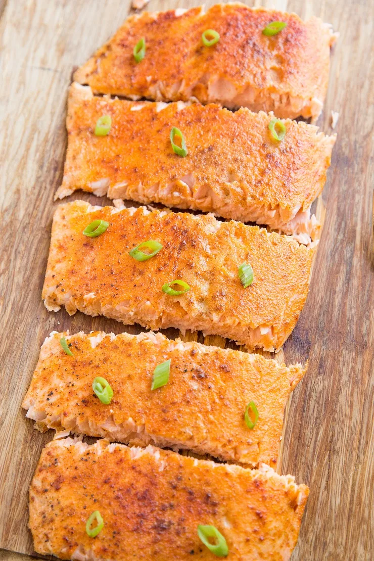 Quick and easy smoked salmon that requires no brining or curing.