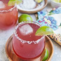 Kombucha Cocktail Recipe - a simple, refreshing cocktail recipe with no added sweetener - refreshing and healthier for summer sipping!