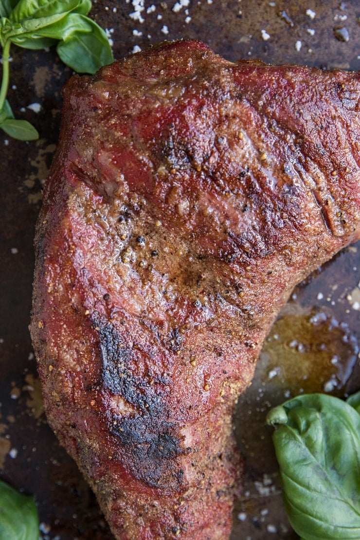 Easy Smoked Tri Tip Recipe - Everything you need to know about making smoked tri tip, including cooking temperatures and how to dry brine meat