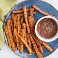 Baked Carrot Fries are quick and easy to prepare and make for a healthy side dish to any main entrée.