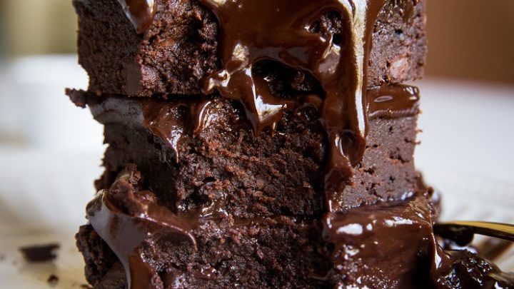 Triple Chocolate Keto Fudge Brownies are absolutely divine!