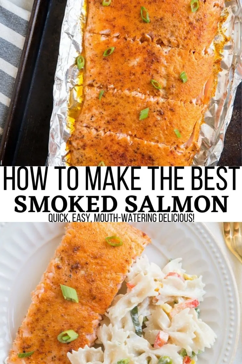How to Make Smoked Salmon - this quick and easy smoked salmon recipe is so simple and delicious with just the right amount of smoke!