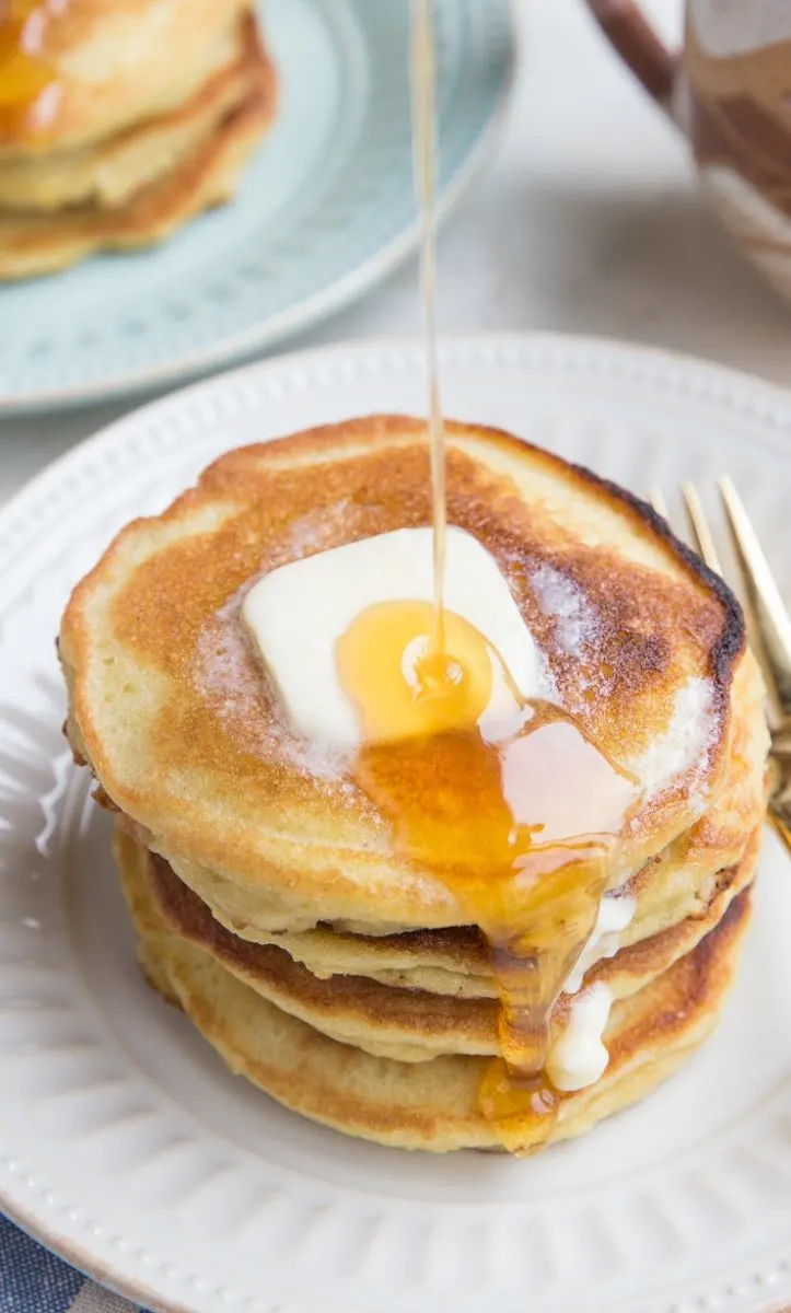 You'd never guess these Keto Pancakes are grain-free! They're magically fluffy and delicious!