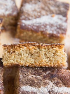 Keto Snickerdoodle Cookie Bars - grain-free sugar-free snickerdoodle cookies in the form of cookie bars - an easy, absolutely delicious cookie recipe!