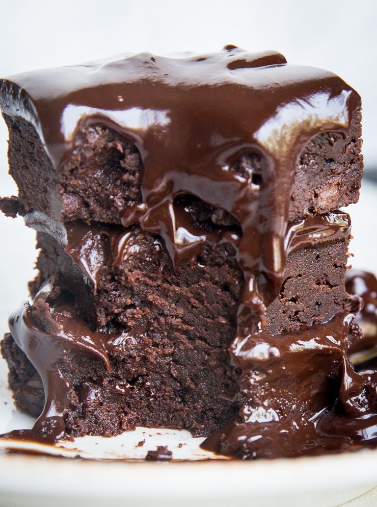 Dairy-Free Chocolate Ganache Recipe for cakes, brownies, ice cream, etc. Paleo, Keto, Vegan