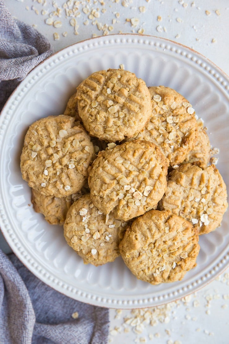 Gluten-Free Peanut Butter Oatmeal Cookies are a crowd-pleasing cookie!