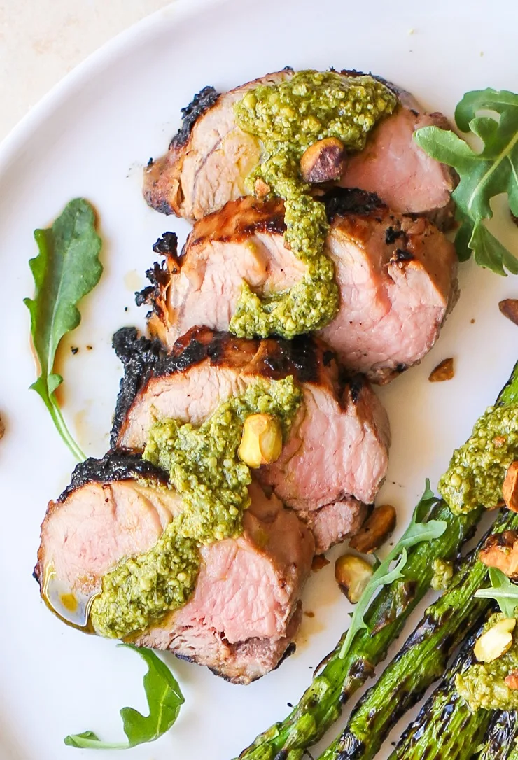 Perfect Grilled Pork Tenderloin - crispy on the outside, tender on the inside perfectly cooked pork tenderloin is mouth-wateringly delicious and easy to make!