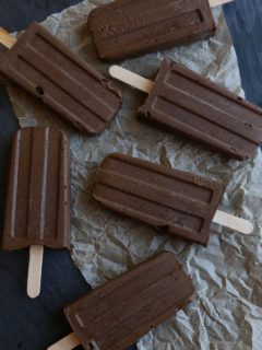 6-Ingredient Keto Fudgesicles made with all clean ingredients. Sugar-free, rich, creamy, delightfully fudgy and low-carb!