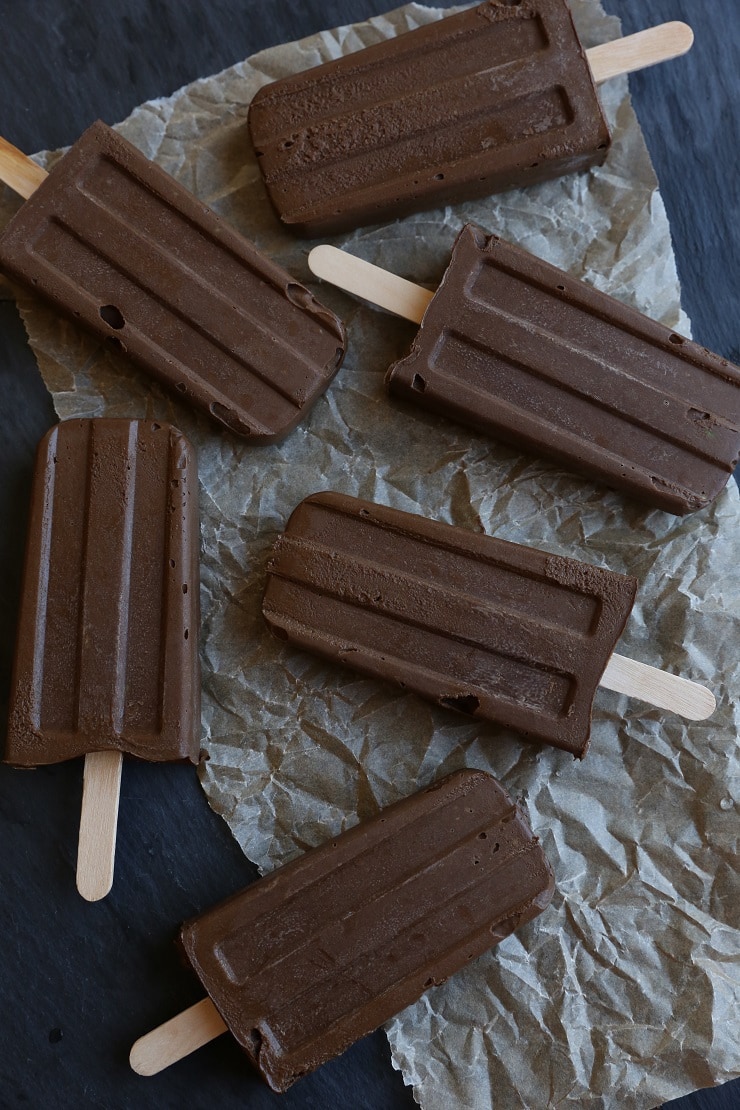 6-Ingredient Keto Fudgesicles made with all clean ingredients. Sugar-free, rich, creamy, delightfully fudgy and low-carb!