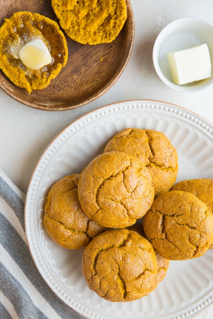Gluten-Free Pumpkin Rolls are simple to make, are light and fluffy and are magnificent alongside any meal!