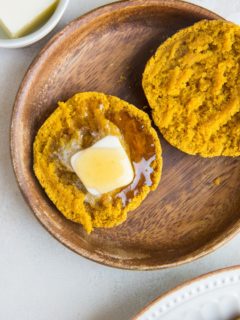 Gluten-Free Pumpkin Rolls are a lovely side dish to any meal! Easy to make, light and fluffy!