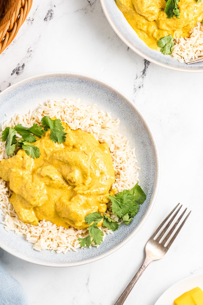 Indian Mango Chicken Curry