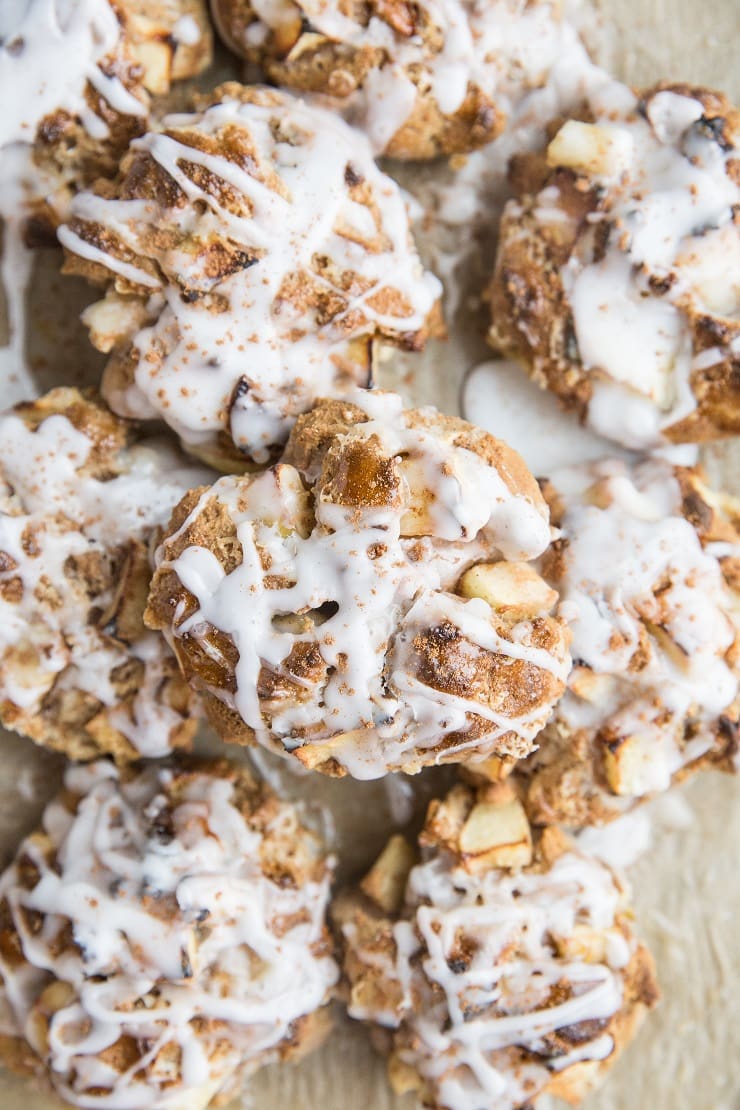 Gluten-Free Baked Apple Fritters made dairy-free and refined sugar-free for a healthier treat.