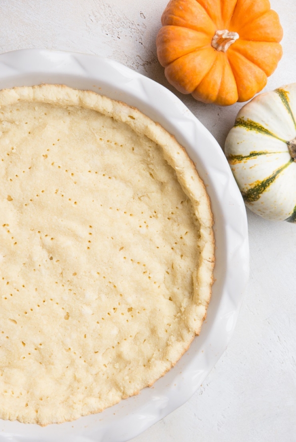 Easy Paleo Coconut Flour Pie Crust with a Keto Option