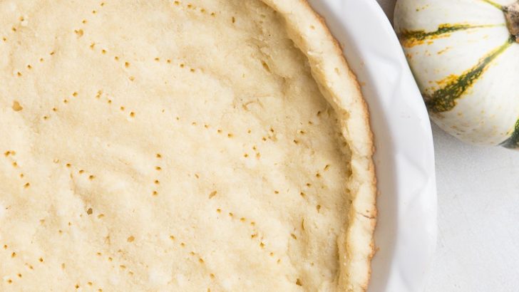 Easy Paleo Coconut Flour Pie Crust with a Keto Option