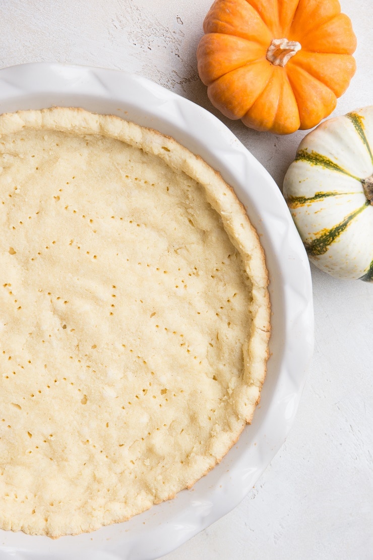 Easy Paleo Coconut Flour Pie Crust with a Keto Option