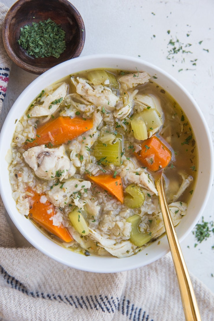 Instant Pot Chicken Stew with Rice