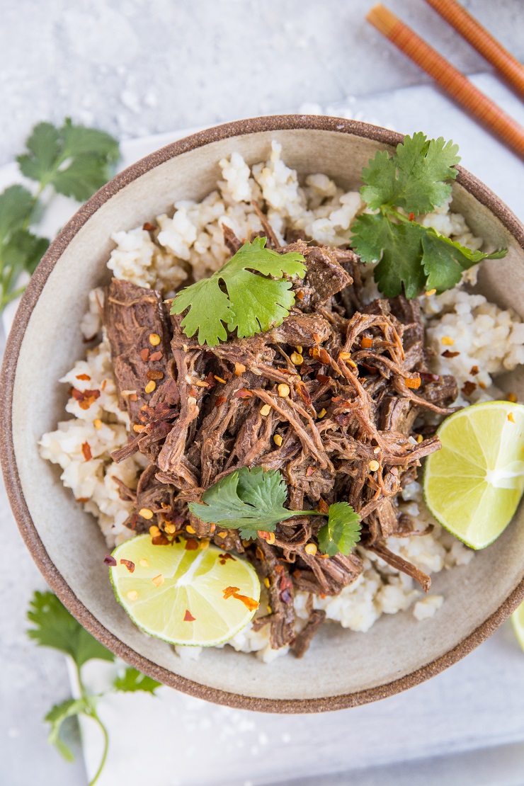 Easy Instant Pot Vietnamese Shredded Beef is easy to prepare and packed with amazing sweet, sour, umami flavors