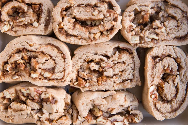 Transfer the cinnamon rolls to a casserole dish or cake pan