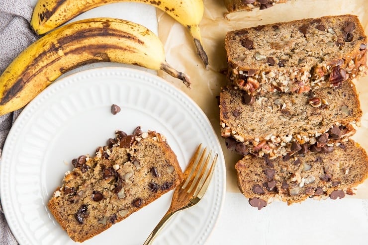 Vegan Banana Bread - gluten-free, egg-free, dairy-free, incredibly tasty banana bread that will disappear quickly!