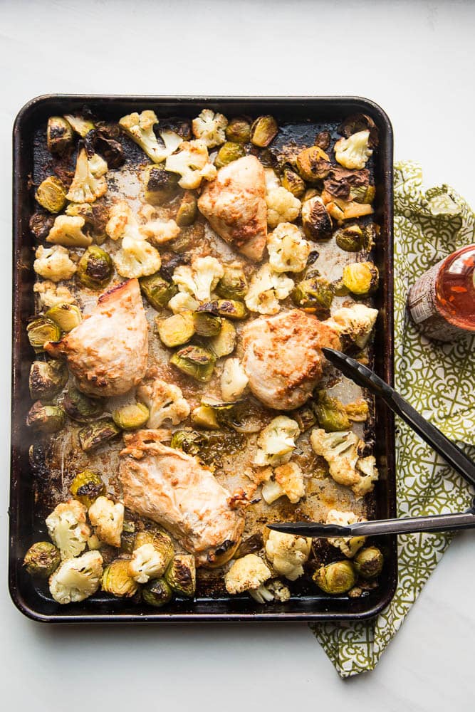 Thai Chicken Sheet Pan Dinner