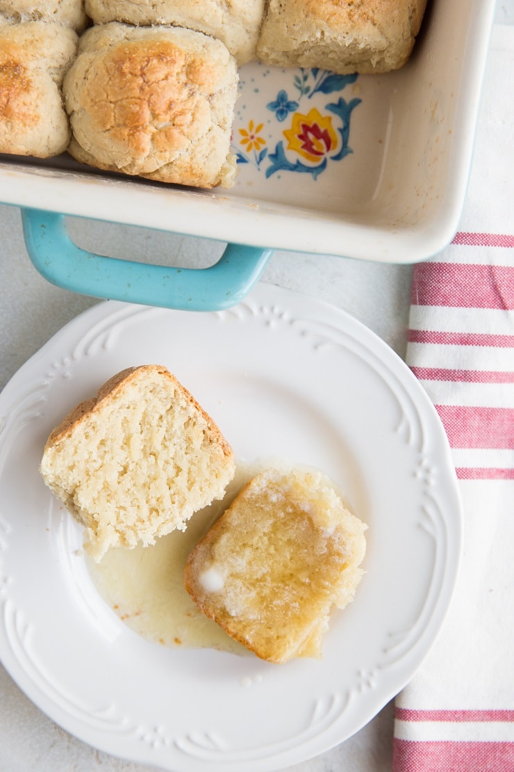 Gluten-Free Hawaiian Rolls Recipe - a lovely dairy-free and gluten-free alternative to classic Hawaiian Rolls