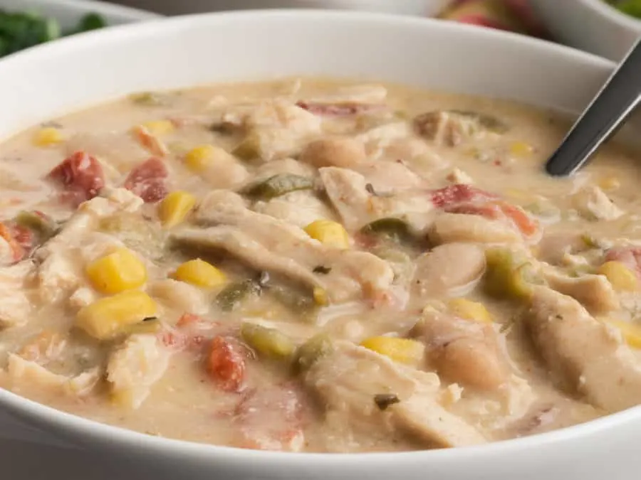 This creamy and delicious Instant Pot White Turkey Chili is perfect for the holidays. Use your leftover turkey to make this flavorful and comforting soup. It's a dump and start recipe which requires hardly any effort at all. It will be a hit in your home and you'll love how easy it is to make!