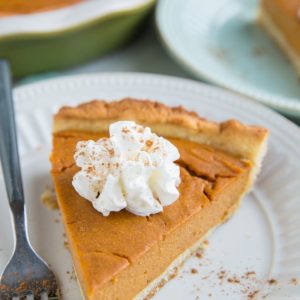 Paleo Sweet Potato Pie - grain-free, refined sugar-free, dairy-free healthier pie recipe. Make it during the fall and winter and for any holiday feast!