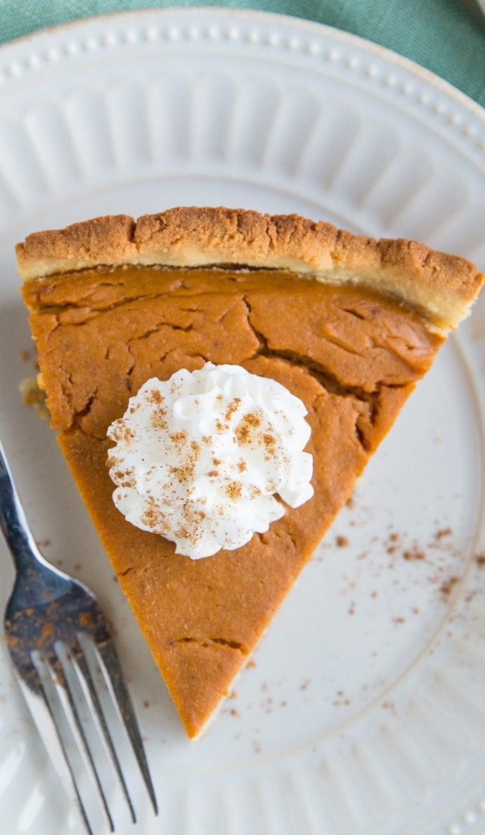 Healthy Paleo Sweet Potato Pie made grain-free, refined sugar-free, dairy-free and delicious. Silky smooth and easy to prepare. An amazing holiday dessert!