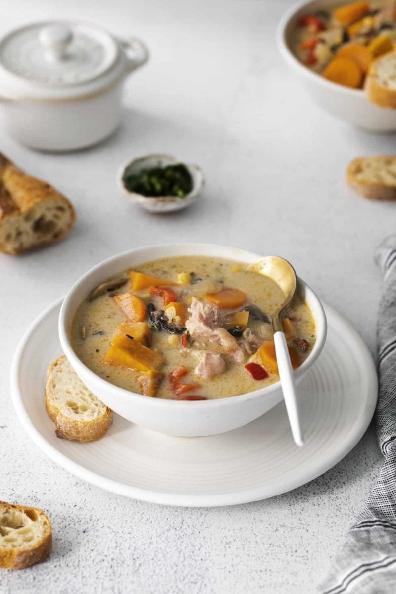 Smoked Turkey Chowder