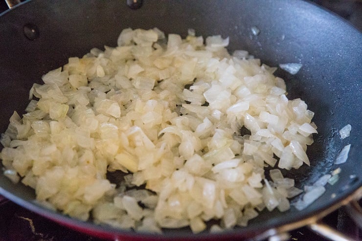 Caramelize the onion