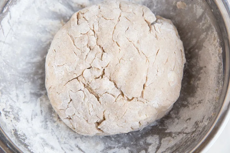 Apple scone dough