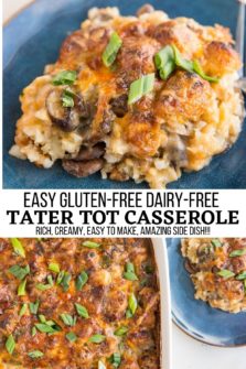 Vegan Tater Tot Casserole - The Roasted Root
