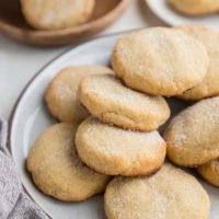 Almond Flour Keto Sugar Cookies - easy, soft and chewy